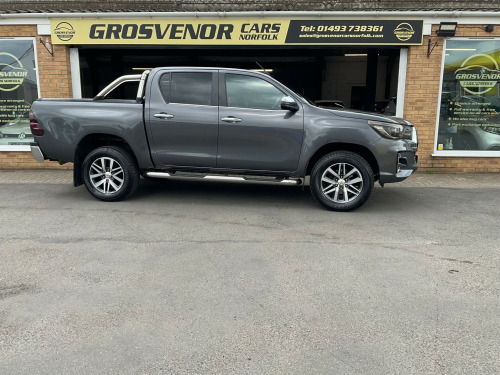 Toyota Hi-Lux  2.4 D-4D Invincible X Pickup Double Cab 4dr Diesel Auto 4WD Euro 6 (TSS, 3.