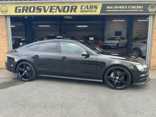 Audi A7  3.0 TDI V6 Black Edition Sportback 5dr Diesel S Tronic quattro Euro 6 (s/s)