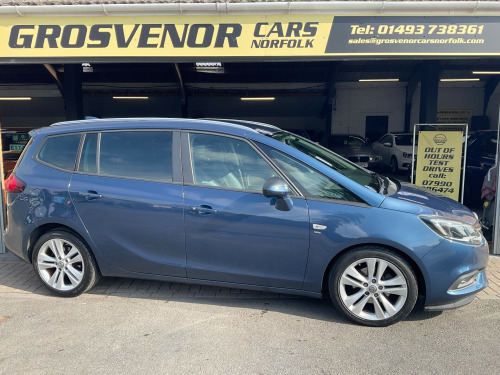 Vauxhall Zafira Tourer  1.4i Turbo SRi Nav MPV 5dr Petrol Manual Euro 6 (140 ps)