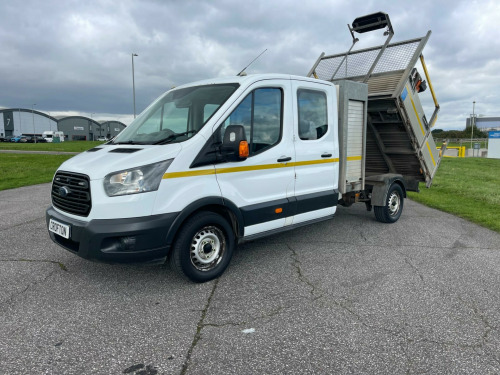 Ford Transit  2.0 350 EcoBlue 1-Way Double Cab Tipper RWD L3 Euro 6 4dr (1-Way, 1-Stop)