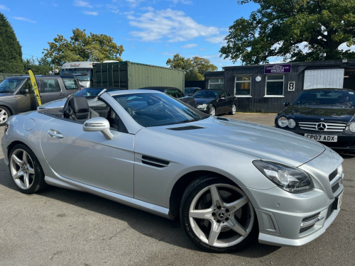 Mercedes-Benz SLK SLK200 1.8 SLK200 BlueEfficiency AMG Sport G-Tronic+ Euro 5 (s/s) 2dr