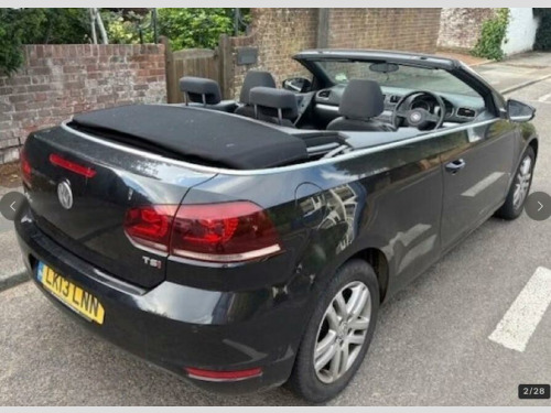 Volkswagen Golf  1.4 TSI S Cabriolet DSG Euro 5 2dr