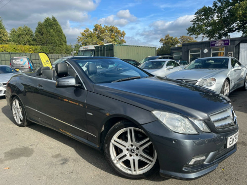 Mercedes-Benz E-Class E350 3.0 E350 CDI V6 BlueEfficiency Sport Cabriolet G-Tronic Euro 5 2dr