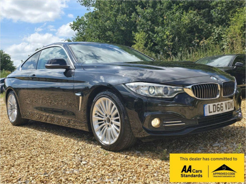 BMW 4 Series  2.0 Luxury Auto Euro 6 (s/s) 2dr
