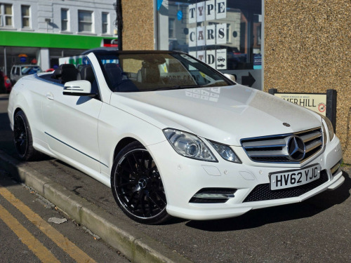 Mercedes-Benz E-Class E200 1.8 E200 BlueEfficiency Sport Cabriolet G-Tronic+ Euro 5 (s/s) 2dr