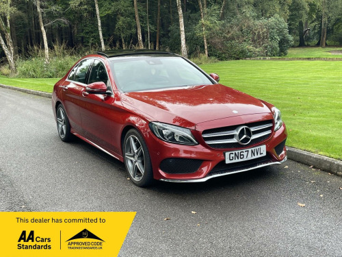 Mercedes-Benz C-Class  1.6 C200d AMG Line (Premium Plus) G-Tronic+ Euro 6 (s/s) 4dr