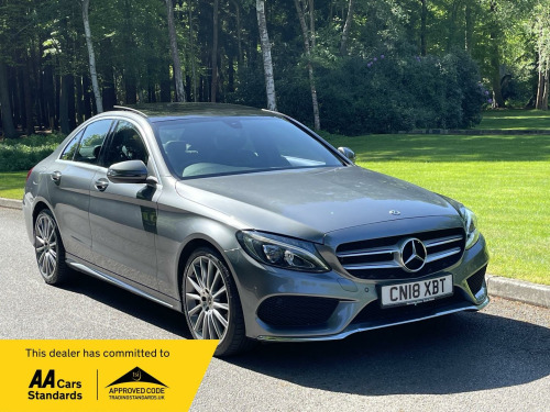 Mercedes-Benz C-Class  2.1 C220d AMG Line (Premium) G-Tronic+ 4MATIC Euro 6 (s/s) 4dr