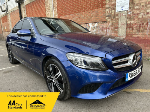 Mercedes-Benz C-Class C200 1.5 C200 MHEV EQ Boost Sport (Premium Plus) G-Tronic+ Euro 6 (s/s) 4dr