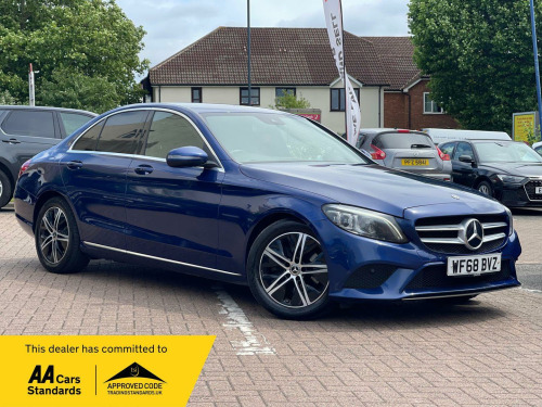 Mercedes-Benz C-Class C200 1.5 C200 MHEV EQ Boost Sport (Premium) G-Tronic+ Euro 6 (s/s) 4dr