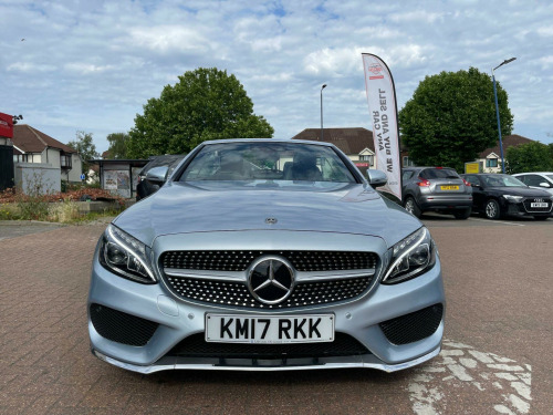 Mercedes-Benz C-Class 2.1 C220d AMG Line (Premium Plus) Cabriolet G-Tronic+ Euro 6 (s/s) 2dr