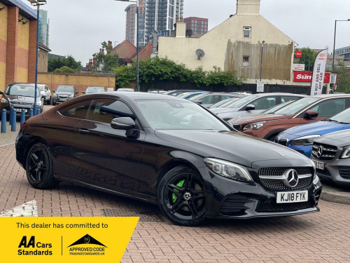 Mercedes-Benz C-Class C200 1.5 C200 MHEV AMG Line (Premium) G-Tronic+ Euro 6 (s/s) 2dr