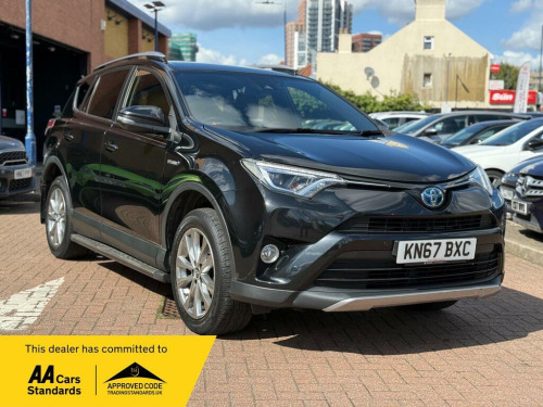 Toyota RAV4  2.5 VVT-h Excel CVT 4WD Euro 6 (s/s) 5dr (Safety Sense, Nav)