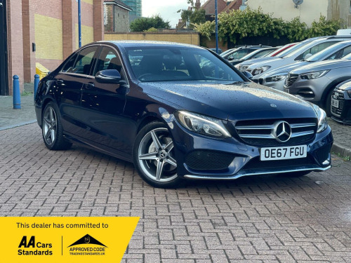 Mercedes-Benz C-Class  2.1 C220d AMG Line Saloon 4dr Diesel G-Tronic+ Euro 6 (s/s) (170 ps)