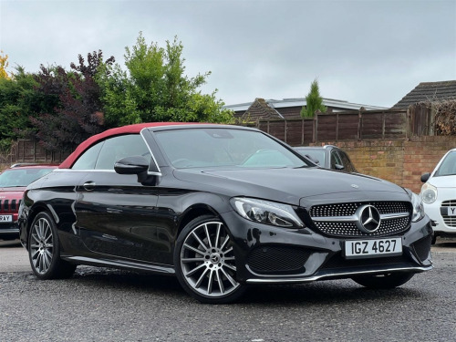 Mercedes-Benz C-Class  2.0 AMG Line Cabriolet G-Tronic+ Euro 6 (s/s) 2dr