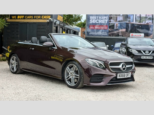 Mercedes-Benz E-Class  2.0 E220d AMG Line (Premium) Cabriolet G-Tronic+ Euro 6 (s/s) 2dr