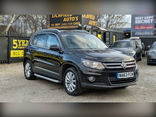 Volkswagen Tiguan  2.0 TDI BlueMotion Tech Match 4WD Euro 5 (s/s) 5dr