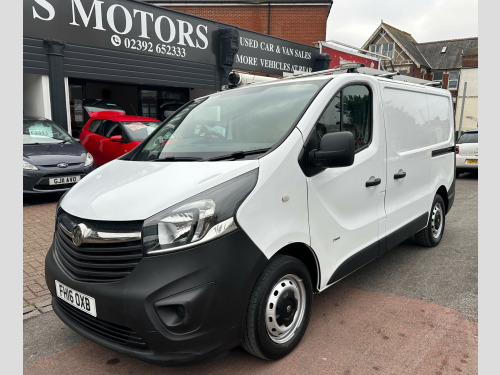 Vauxhall Vivaro  1.6 CDTi 2900 ecoFLEX Panel Van 5dr Diesel Manual L1 H1 Euro 5 (s/s) (90 ps