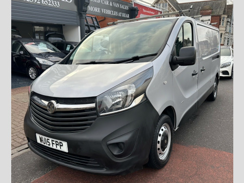 Vauxhall Vivaro  1.6 CDTi 2900 ecoFLEX Panel Van 5dr Diesel Manual L2 H1 Euro 5 (s/s) (90 ps