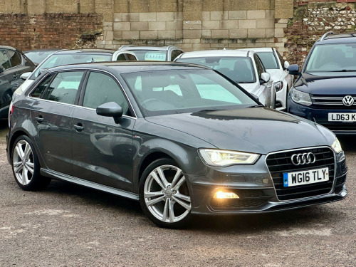Audi A3  2.0 TDI S line Sportback S Tronic Euro 6 (s/s) 5dr (Nav) 
