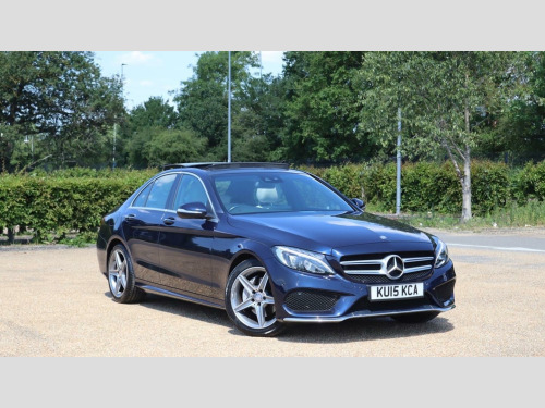 Mercedes-Benz C-Class C200 2.0 C200 AMG Line 7G-Tronic+ Euro 6 (s/s) 4dr