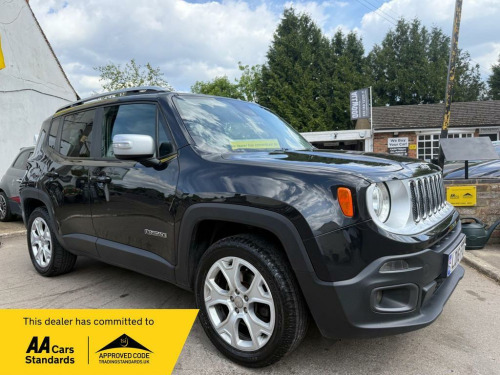 Jeep Renegade  1.4T MultiAirII Limited Auto 4WD Euro 6 (s/s) 5dr