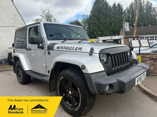 Jeep Wrangler  2.8 CRD Sahara SUV 2dr Diesel Auto 4WD Euro 5 (197 bhp)
