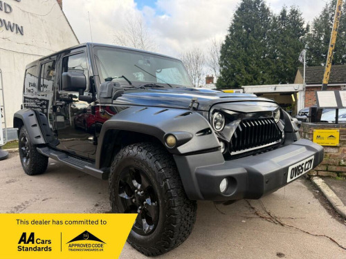 Jeep Wrangler  2.8 CRD Black Edition II Auto 4WD Euro 5 4dr 
