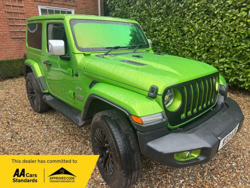 Jeep Wrangler  2.2 MultiJetII Overland SUV 2dr Diesel Auto 4WD Euro 6 (s/s) (200 ps) 