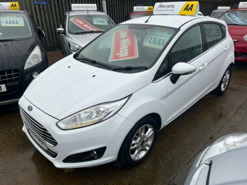 Ford Fiesta  1.0T EcoBoost Zetec Euro 6 (s/s) 5dr