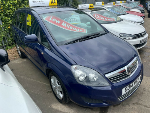 Vauxhall Zafira  1.8 16V Exclusiv Euro 5 5dr
