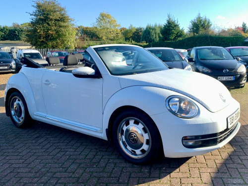 Volkswagen Beetle  1.6 TDI BlueMotion Tech Design Cabriolet Euro 5 (s/s) 2dr