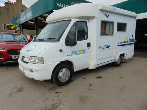 Peugeot Boxer  PILOTE PACIFIC 2.0 P3 MOTORHOME COACHBUILT BESPOKE 290 MWB HDI