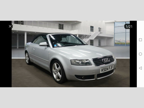 Audi A4 Cabriolet  1.8T Sport 2dr