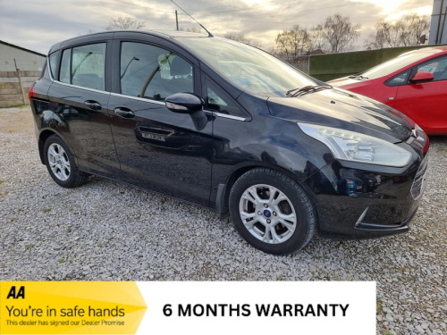 Ford B-Max  1.0T EcoBoost Zetec MPV 5dr Petrol Manual Euro 5 (100 ps)