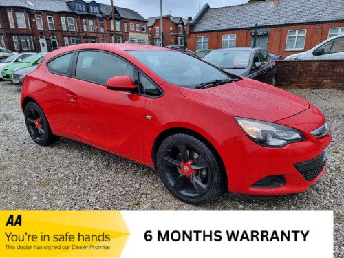 Vauxhall Astra GTC  1.4T 16V Sport Coupe 3dr Petrol Manual Euro 5 (s/s) (120 ps)