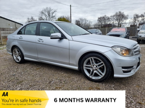 Mercedes-Benz C-Class C220 2.1 C220 CDI AMG Sport Saloon 4dr Diesel G-Tronic+ Euro 5 (s/s) (170 ps)