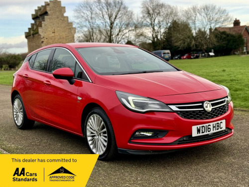 Vauxhall Astra  1.6 CDTi BlueInjection Elite Auto Euro 6 5dr 
