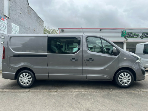 Vauxhall Vivaro  2900 1.6CDTI 115PS Sportive 6 Seat LWB Crew Van