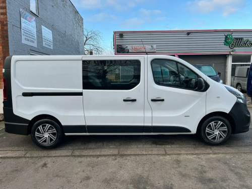 Vauxhall Vivaro  2900 1.6CDTI 120PS 6 Seat LWB Crew Van
