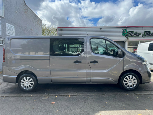 Vauxhall Vivaro  2900 1.6CDTI BiTurbo 125PS Sportive 6 Seat LWB Crew Van