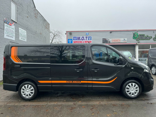 Vauxhall Vivaro  1.6 CDTi 2900 BiTurbo ecoFLEX Sportive 6 Seat LWB Crew Van 