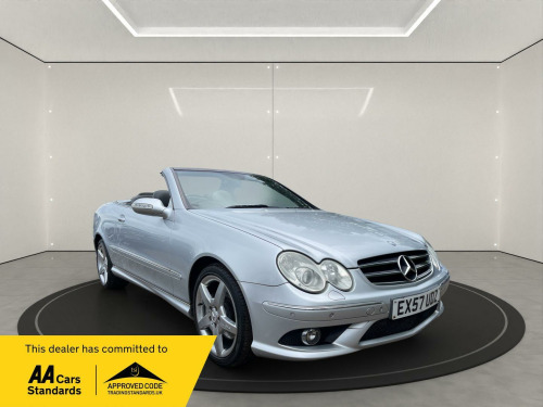 Mercedes-Benz CLK CLK200 Kompressor 1.8 CLK200 Kompressor Sport Cabriolet 2dr