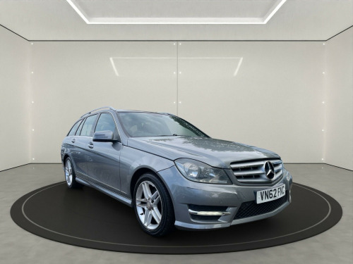 Mercedes-Benz C-Class C180 1.6 C180 BlueEfficiency AMG Sport G-Tronic+ Euro 5 (s/s) 5dr