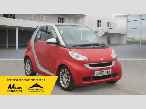 Smart fortwo  1.0 MHD Passion SoftTouch Euro 5 (s/s) 2dr