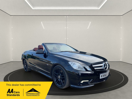 Mercedes-Benz E-Class E350 3.0 E350 CDI V6 BlueEfficiency Sport Cabriolet G-Tronic Euro 5 2dr