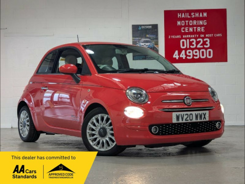 Fiat 500  1.2 Lounge 3dr**ONE OWNER FROM NEW**Apple car play/Android Auto connectivit