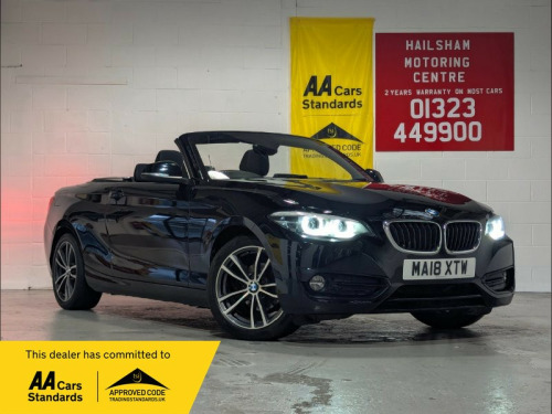 BMW 2 Series  1.5 218i Sport Convertible 2dr Petrol Manual Euro 6 (s/s) (136 ps) 