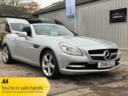 Mercedes-Benz SLK SLK200 1.8 SLK200 BlueEfficiency Edition 125 G-Tronic+ Euro 5 (s/s) 2dr