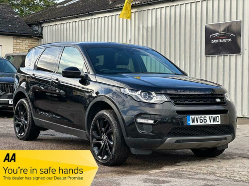Land Rover Discovery Sport  2.0 TD4 HSE Black Auto 4WD Euro 6 (s/s) 5dr