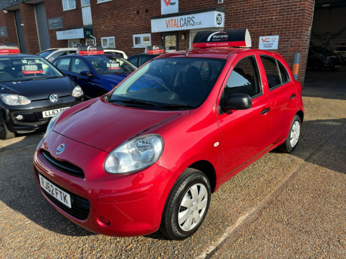 Nissan Micra  1.2 12V Visia Euro 5 5dr